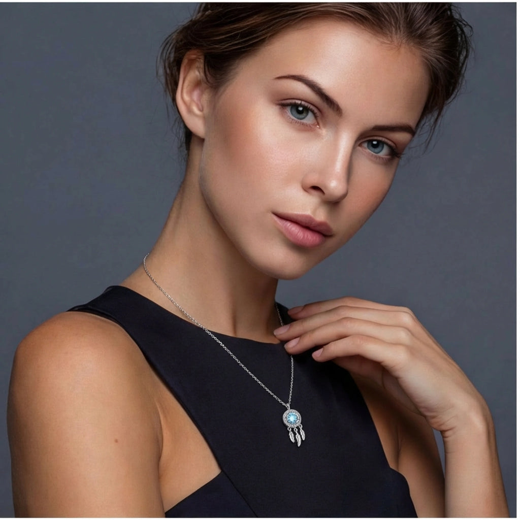 Dreamcatcher Spirit Necklace by V3 Boutique