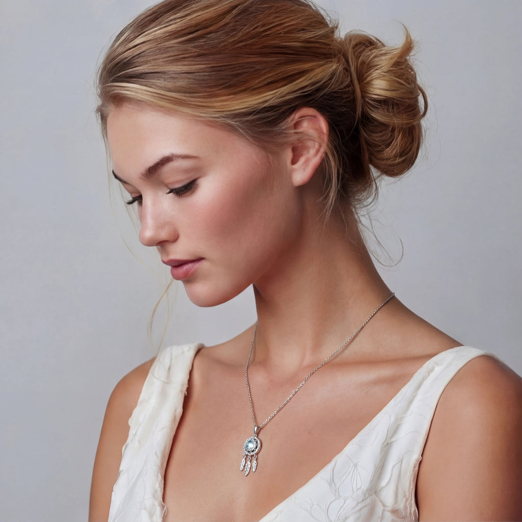 Dreamcatcher Spirit Necklace by V3 Boutique