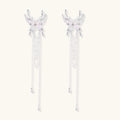Angel Wing Tassel Earrings by V3 Boutique